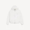 Herren-Hoodies mit Reissverschluss in Weiss