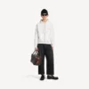 Herren-Hoodies mit Reissverschluss in Weiss