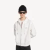 Herren-Hoodies mit Reissverschluss in Weiss
