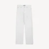Herren-Jeans in Slim-Fit-Passform in Weiss