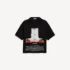Herren-Kurzarmhemd «The Door» von Balenciaga in Schwarz