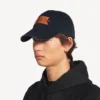 Herren-Logo-Cap in Marineblau