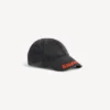 Herren-Logo-Cap in Schwarz