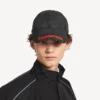 Herren-Logo-Cap in Schwarz