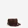 Herren-Messenger-Tasche «Le City» mit Klappe, klein, in Hell-Espresso