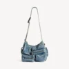 Herren-Messenger-Tasche «Superbusy» in Vintage-Blau Herren-Messenger-Tasche «Superbusy» in Vintage-Blau