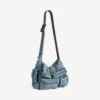 Herren-Messenger-Tasche «Superbusy» in Vintage-Blau Herren-Messenger-Tasche «Superbusy» in Vintage-Blau