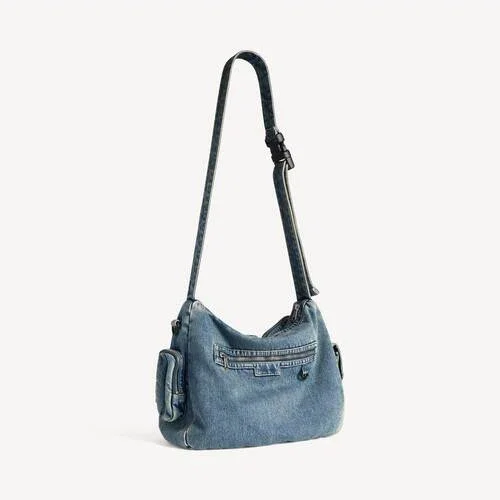 Herren-Messenger-Tasche «Superbusy» in Vintage-Blau Herren-Messenger-Tasche «Superbusy» in Vintage-Blau