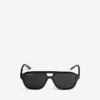 Herren-Pilot-Sonnenbrille für den Alltag in Schwarz Herren-Pilot-Sonnenbrille für den Alltag in Schwarz