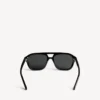 Herren-Pilot-Sonnenbrille für den Alltag in Schwarz Herren-Pilot-Sonnenbrille für den Alltag in Schwarz