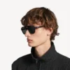Herren-Pilot-Sonnenbrille für den Alltag in Schwarz Herren-Pilot-Sonnenbrille für den Alltag in Schwarz