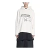 Herren-Pullover Balenciaga x RuPaul Crossover FW21 mit Alphabet-Print, cremeweiss 670946TLV569057