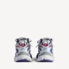 Herren-Runner-Sneaker mit Farbverlauf in Marineblau/Rot/Grau Herren-Runner-Sneaker mit Farbverlauf in Marineblau/Rot/Grau