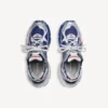 Herren-Runner-Sneaker mit Farbverlauf in Marineblau/Rot/Grau Herren-Runner-Sneaker mit Farbverlauf in Marineblau/Rot/Grau