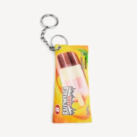 Herren-Schlüsselanhänger/Anhänger-Snackbeutel in Gelb