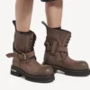 Herren-Schnür-Stiefeletten «Venom» in Braun Herren-Schnür-Stiefeletten «Venom» in Braun