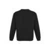 Herren-Shirt mit Balenciaga-Logo-Muster, Rundhalsausschnitt, lange Ärmel, schwarz 583258TIV801000