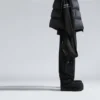 Herren-Skigürtel-Tasche in Schwarz