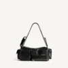 Herren-Slingbag «Superbusy» klein in Schwarz Herren-Slingbag «Superbusy» klein in Schwarz
