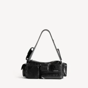 Herren-Slingbag «Superbusy» klein in Schwarz
