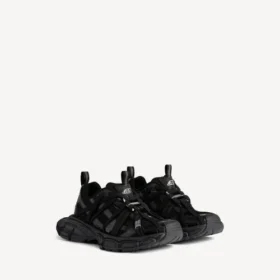 Herren-Sneaker 3XL Extreme Laces B in Schwarz