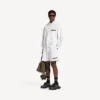 Herren-Sneaker 3XL mit Anhängern in Schwarz/Silber