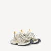 Herren-Sneaker 3XL mit Anhängern in Weiss/Gelb/Silber/Schwarz