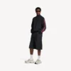 Herren-Sneaker 3XL mit Anhängern in Weiss/Gelb/Silber/Schwarz