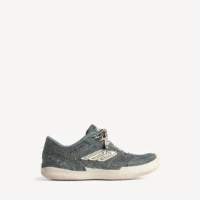 Damen-Sneaker «Hamptons» aus Denim in Blau/Creme