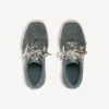 Damen-Sneaker «Hamptons» aus Denim in Blau/Creme