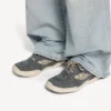 Herren-Sneaker «Hamptons» aus Denim in Blau/Creme