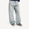 Herren-Sneaker «Hamptons» aus Denim in Blau/Creme