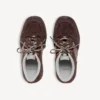 Herren-Sneaker «Hamptons» aus Wildleder in Dunkelbraun/Grau Herren-Sneaker «Hamptons» aus Wildleder in Dunkelbraun/Grau