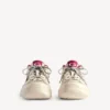 Herren-Sneaker «Hamptons» in Medium Worn-Out in Off-White/Rot Herren-Sneaker «Hamptons» in Medium Worn-Out in Off-White/Rot