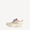 Herren-Sneaker «Hamptons» in Medium Worn-Out in Off-White/Rot Herren-Sneaker «Hamptons» in Medium Worn-Out in Off-White/Rot