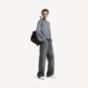 Herren-Sneaker «Hamptons» in Medium Worn-Out in Off-White/Rot Herren-Sneaker «Hamptons» in Medium Worn-Out in Off-White/Rot