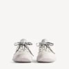 Herren-Sneaker «Hamptons» mit mittlerem Used-Look in Beige/Grün