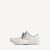 Herren-Sneaker «Hamptons» mit mittlerem Used-Look in Beige/Grün