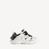 Herren-Sneaker im Track-Shirt-Stil in Weiss Herren-Sneaker im Track-Shirt-Stil in Weiss