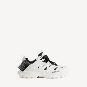 Herren-Sneaker im Track-Shirt-Stil in Weiss