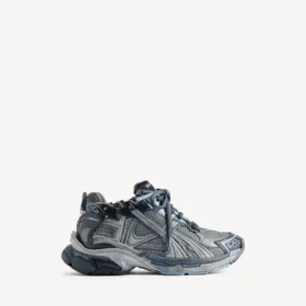 Herren-Sneaker in Grau/Marineblau/Hellblau