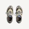 Herren-Sneaker «Radar Gradient Lines» in Braun/Blau/Gelb/Grau Herren-Sneaker «Radar Gradient Lines» in Braun/Blau/Gelb/Grau