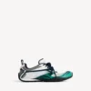Herren-Sneaker «Radar Gradient Lines» in Hellgrau/Grün/Schwarz Herren-Sneaker «Radar Gradient Lines» in Hellgrau/Grün/Schwarz