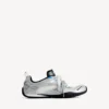 Herren-Sneaker «Radar Gradient Lines» in Weiss/Grau/Silber/Schwarz/Blau Herren-Sneaker «Radar Gradient Lines» in Weiss/Grau/Silber/Schwarz/Blau