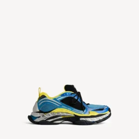 Herren-Sneaker «Triple S.2» in Blau/Weiss/Gelb