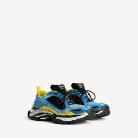 Herren-Sneaker «Triple S.2» in Blau/Weiss/Gelb