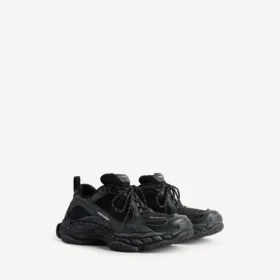 Herren-Sneaker «Triple S.2» in Schwarz/Dunkelgrau
