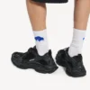 Herren-Sneaker «Triple S.2» in Schwarz/Dunkelgrau Herren-Sneaker «Triple S.2» in Schwarz/Dunkelgrau