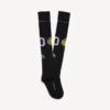 Herren-Socken mit Marinewappen in Schwarz