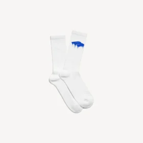 Herren-Socken «Wet Brush» in Weiss/Blau